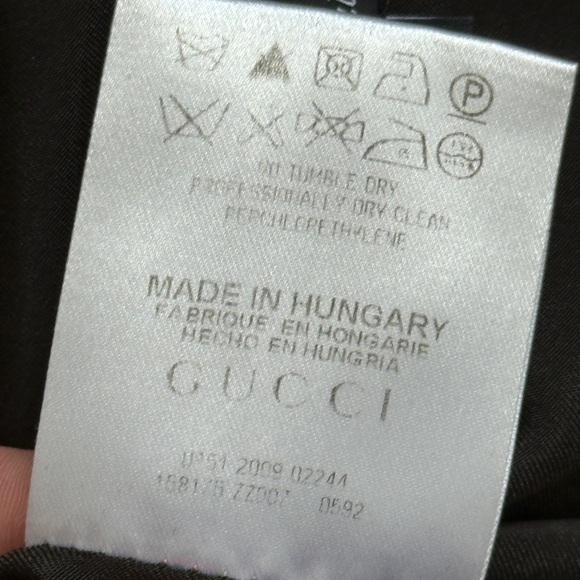 Brown Gucci Blazer Uniform Size IT 40 - Picture 10 of 10